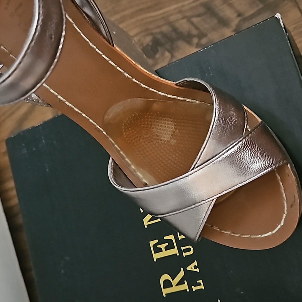 Lauren by Ralph Lauren wedge sandal - Picture 5 of 7